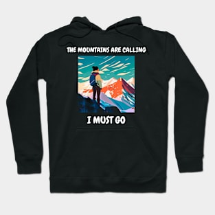 National Mountain Climbing Day art Hoodie